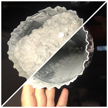 Professional dryer Lint removal